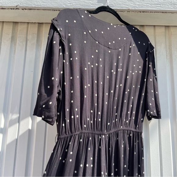 Black Polka Dot Jumpsuit - Picture 3 of 7